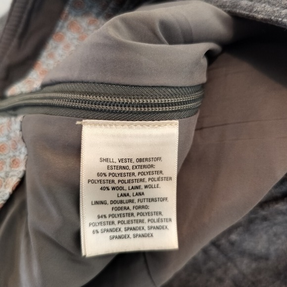 Anthropologie Elevenses Wool Cropped Wide Leg Pants - Picture 10 of 10